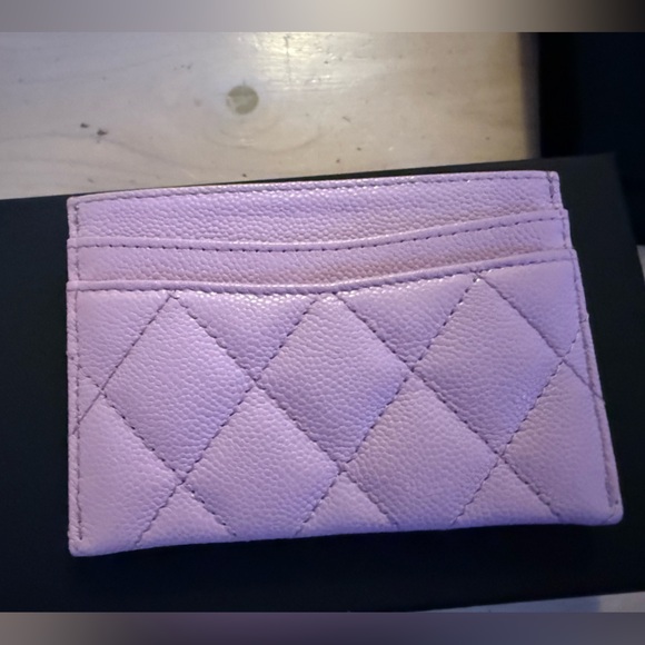 Chanel Light Pink Quilted Card Holder . 100% authentic - Picture 6 of 11